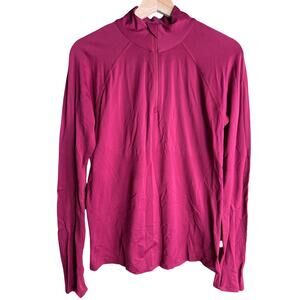 Athleta Fastest Track Half Zip Women Sweater Size Medium